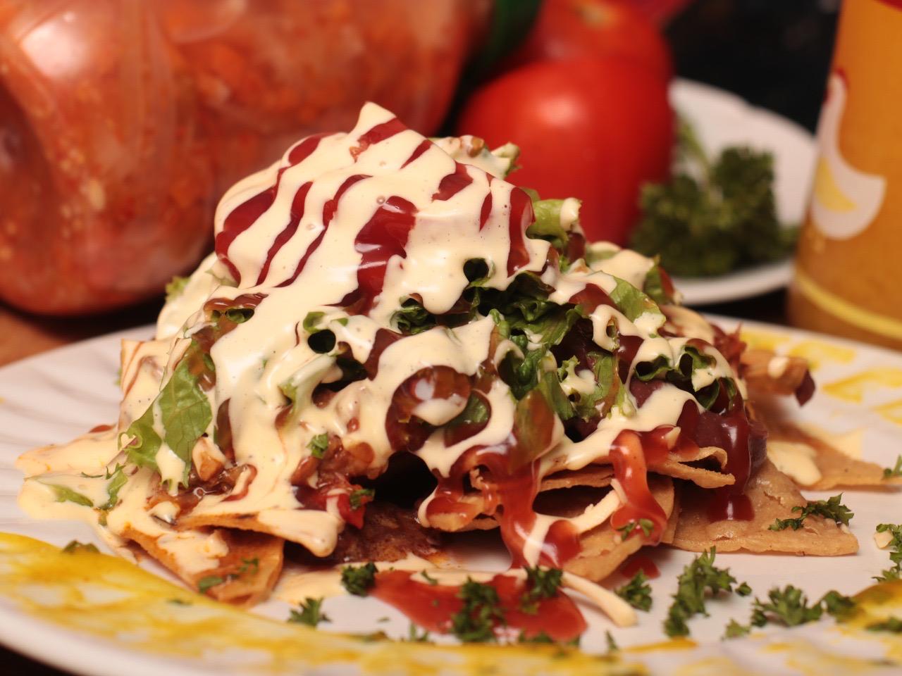 Nachos de la casa